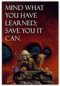 Star Wars in the Classroom Poster