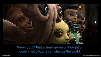 Star Wars in the Classroom Poster