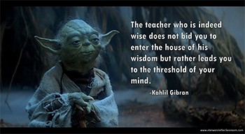 Star Wars in the Classroom Poster